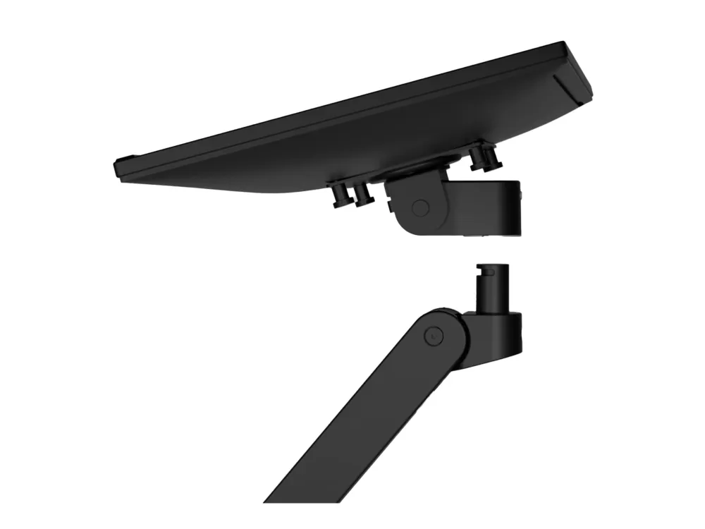 Ergotron LX Pro - Monteringssæt (drejelig arm) - modulær - for LCD display - sort - skærmstørrelse: op til 34
