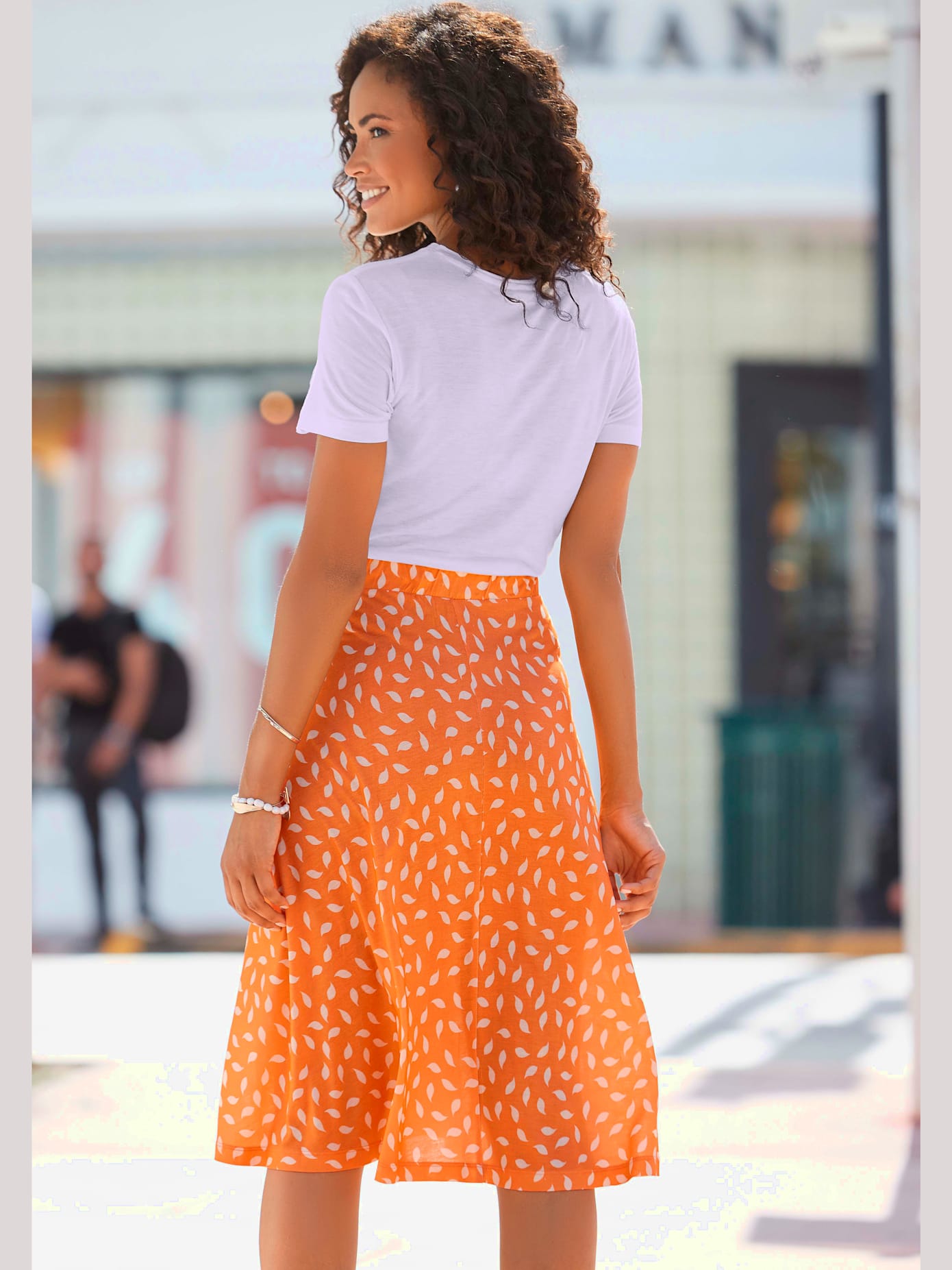 Robe en jersey haut uni