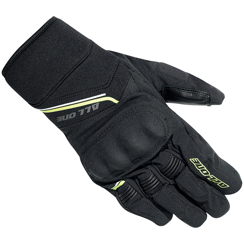 All One - Gants Sotchi Waterproof Noir / Jaune