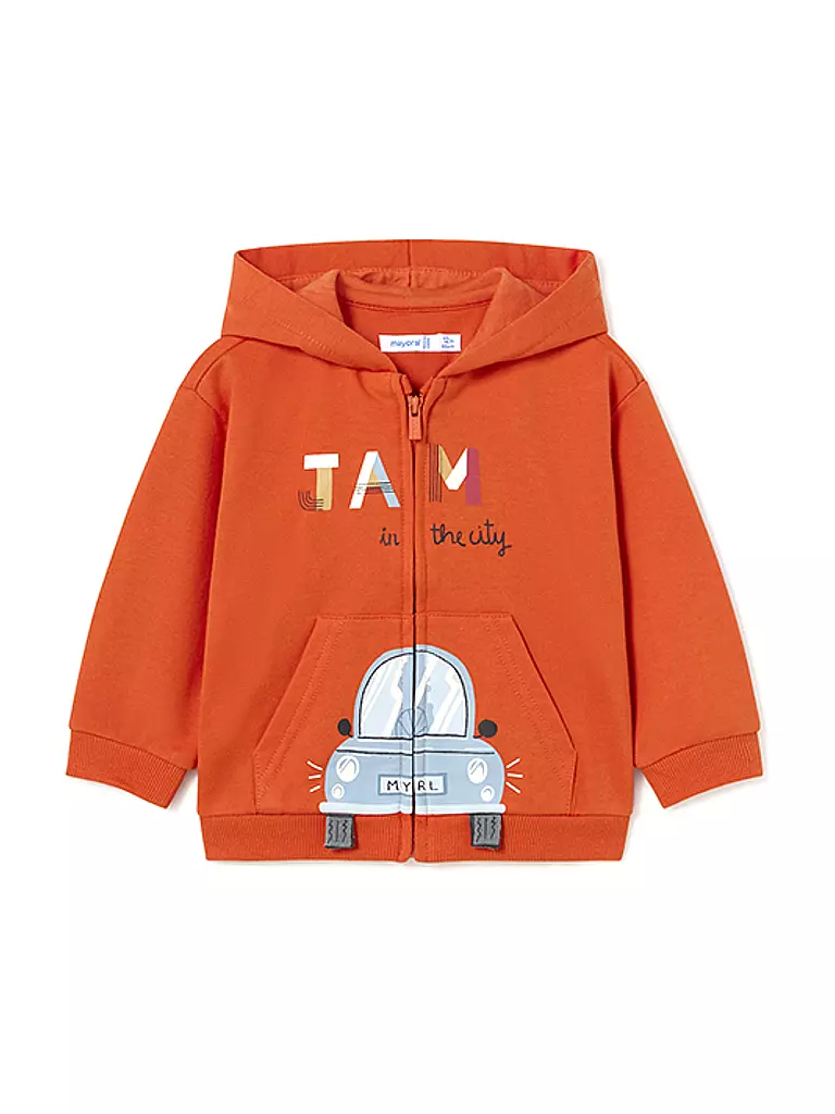 MAYORAL Baby Sweatjacke  orange
