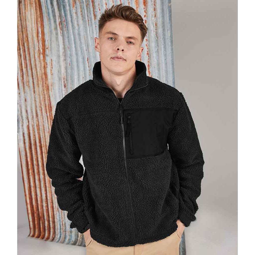 Forro Polar De Sherpa Adultos Front Row
