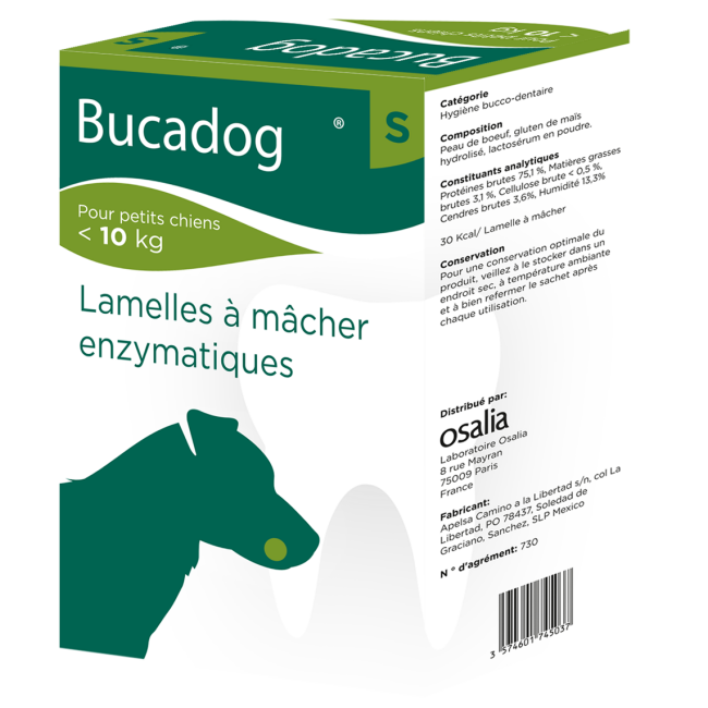 Bucadog lamelles à mâcher pour chien et chat