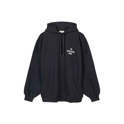 Mads Nørgaard Organic Sweat Harvey Hættetrøje, Black, XL