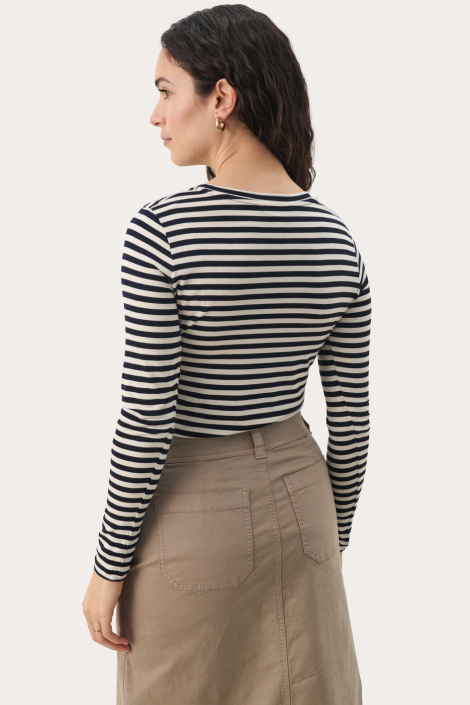 Part Two blauwe dames t-shirt