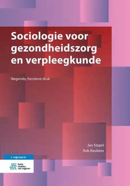 Gezondheid & Psychologie - Verpleegkunde - Sociologie - Bachelor Nursing 2020