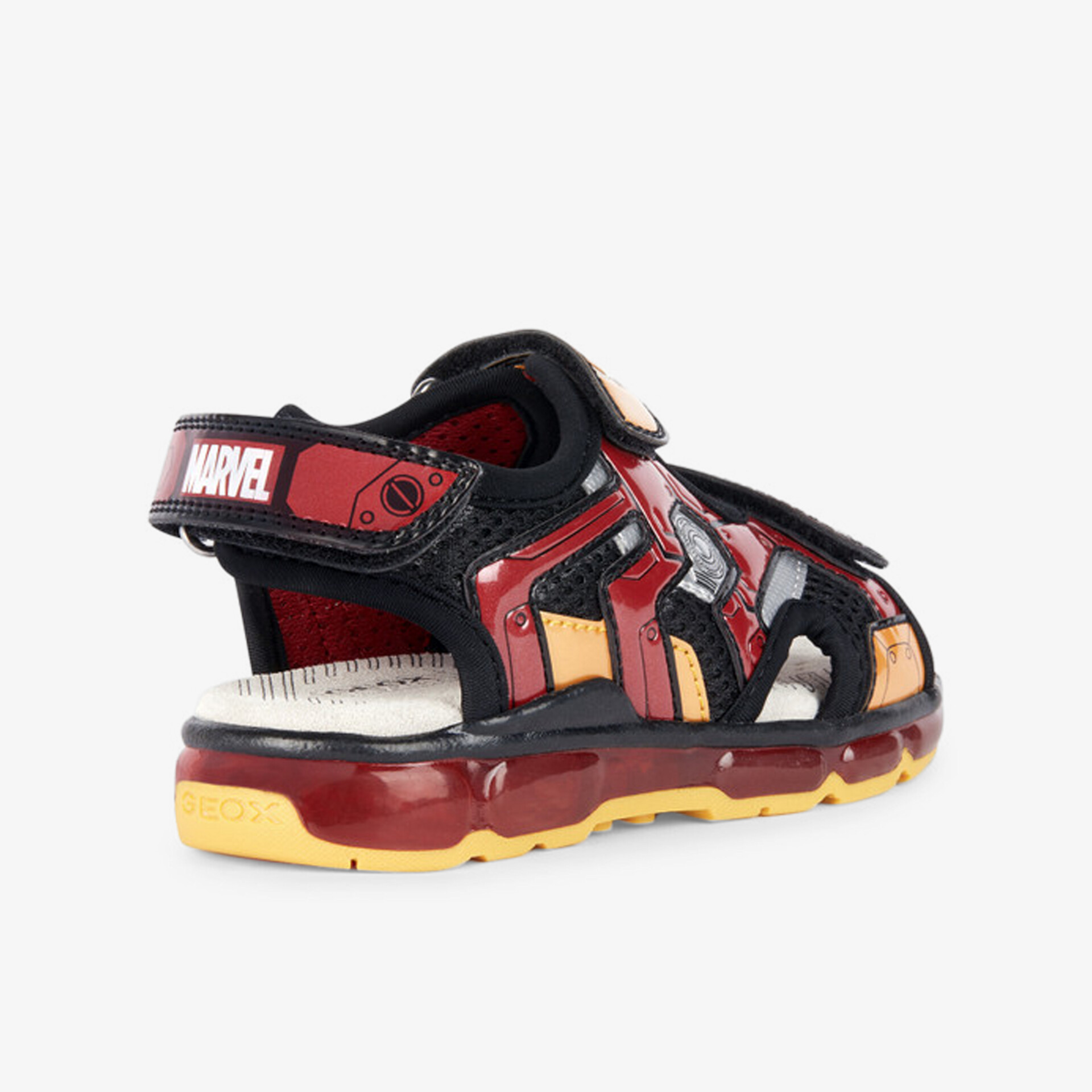 GEOX J SANDAL ANDROID BOY Kinder Sandalen rot