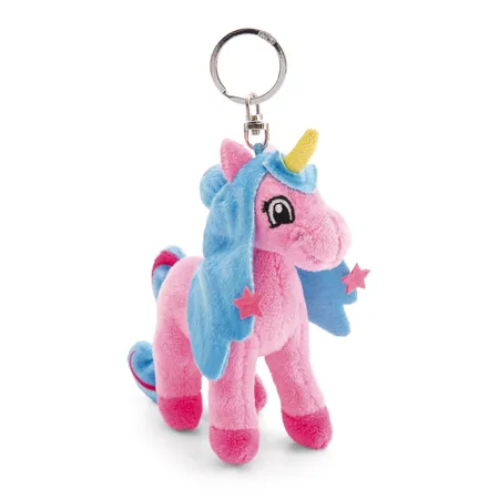 NICI Schlüsselanhänger Lissy PONY Einhorn Roxy 10cm pink-türkis