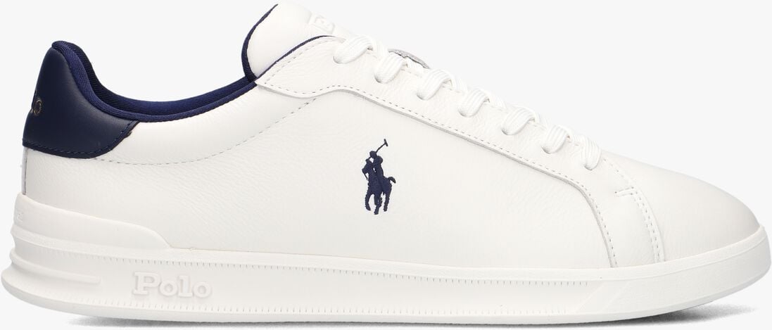 witte polo ralph lauren lage sneakers heritage court ii