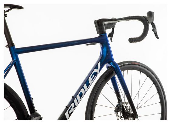 Vélo de Route Ridley Helium SLX Disc Sram Force eTap AXS 12V 700 mm Bleu Noir