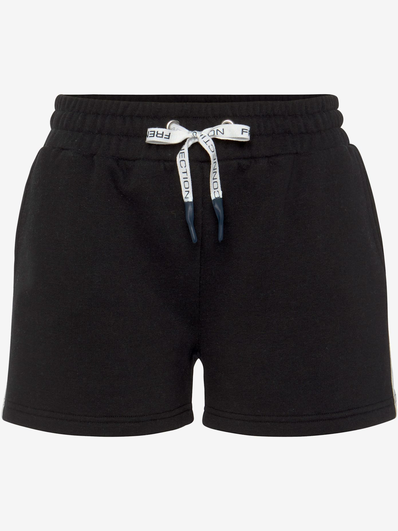 Short en matière sweat short molletonné confortable avec poches latérales fendues pratiques