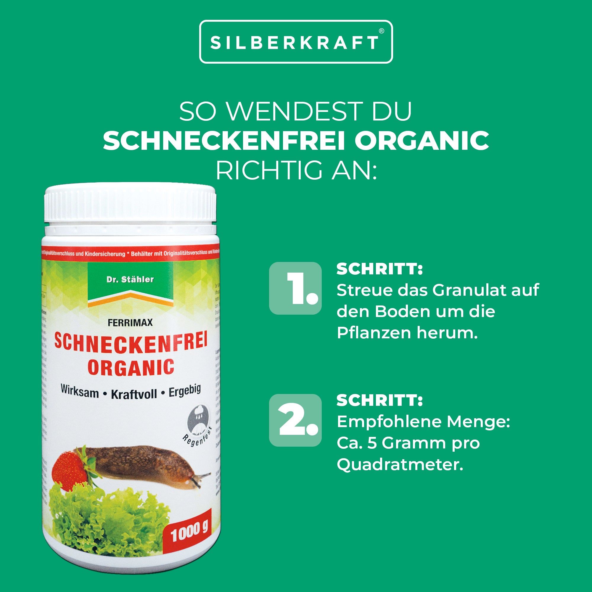SILBERKRAFT Schneckenfrei-Organic