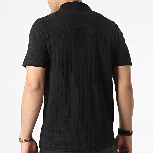 Polo A Manches Courtes MAPF1 533617 Noir