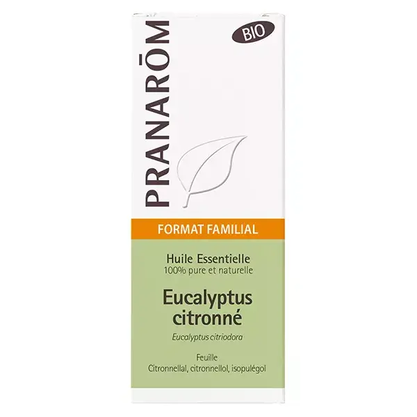 Óleo Essencial de Eucalipto Limão Orgânico Pranarom 30ml
