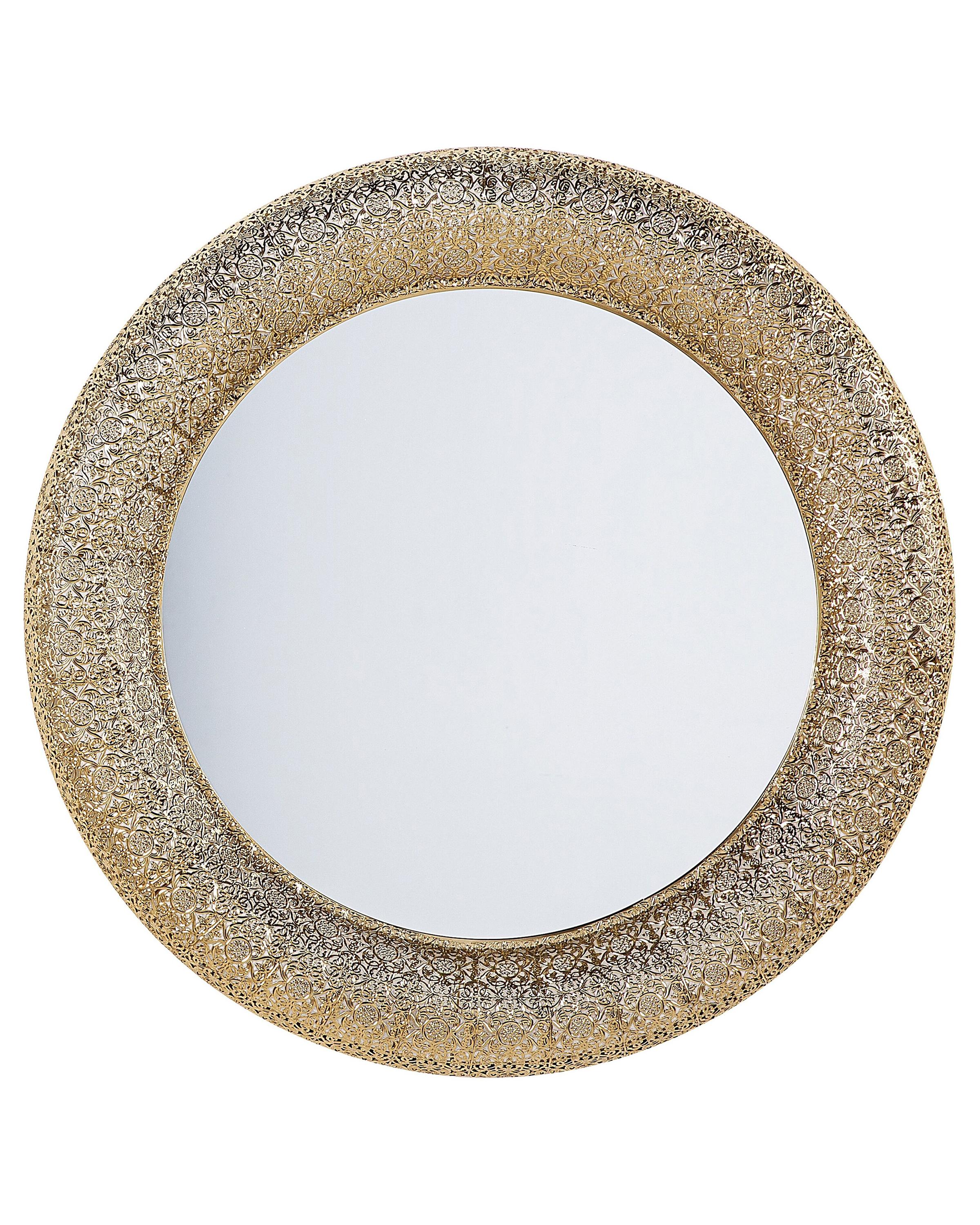 Wandspiegel CHANNAY 80 cm 80 cm Metaal Goud