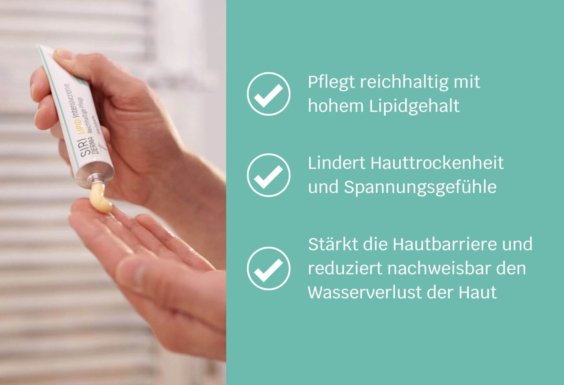 Siriderma LIPID Intensivcreme ohne Duft
