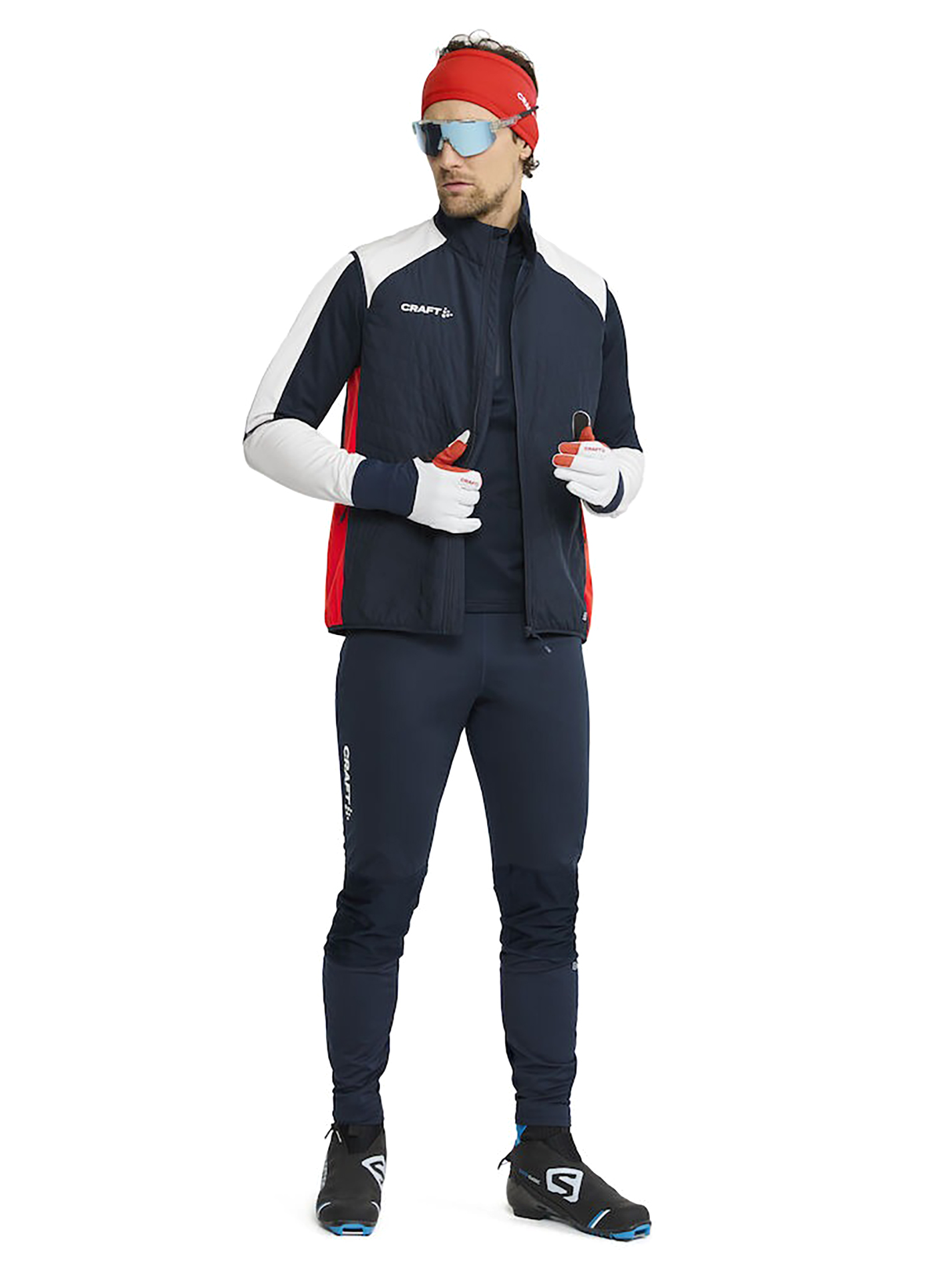 NOR ADV Nordic Race Warm HZ Jersey Herre Blaze/Bright Red