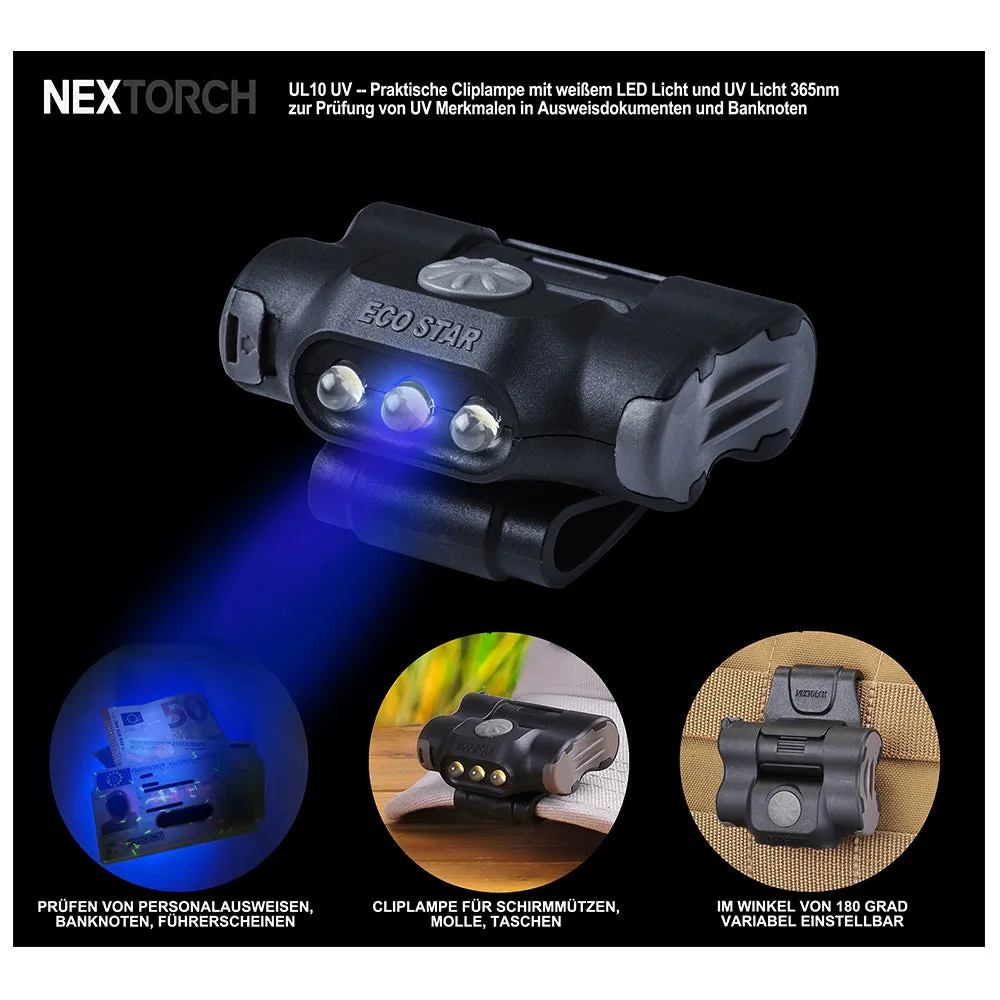 Nextorch -  Cliplampe UL10UV