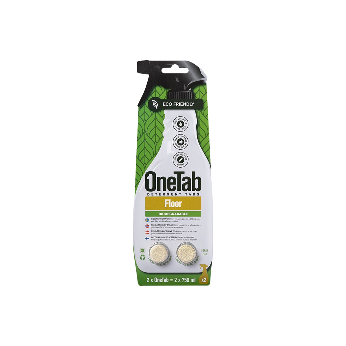 OneTab rengjøringstablett ONETAB51 (gulv)