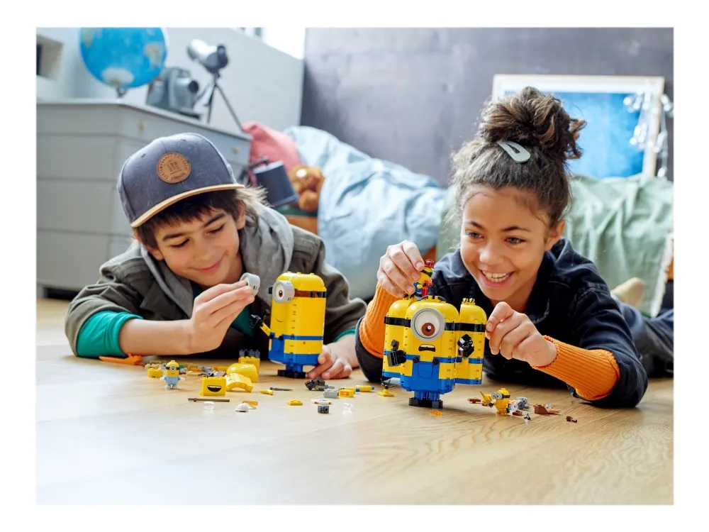 LEGO Minions 75551 Klodsbyggede Minions og deres tilholdssted