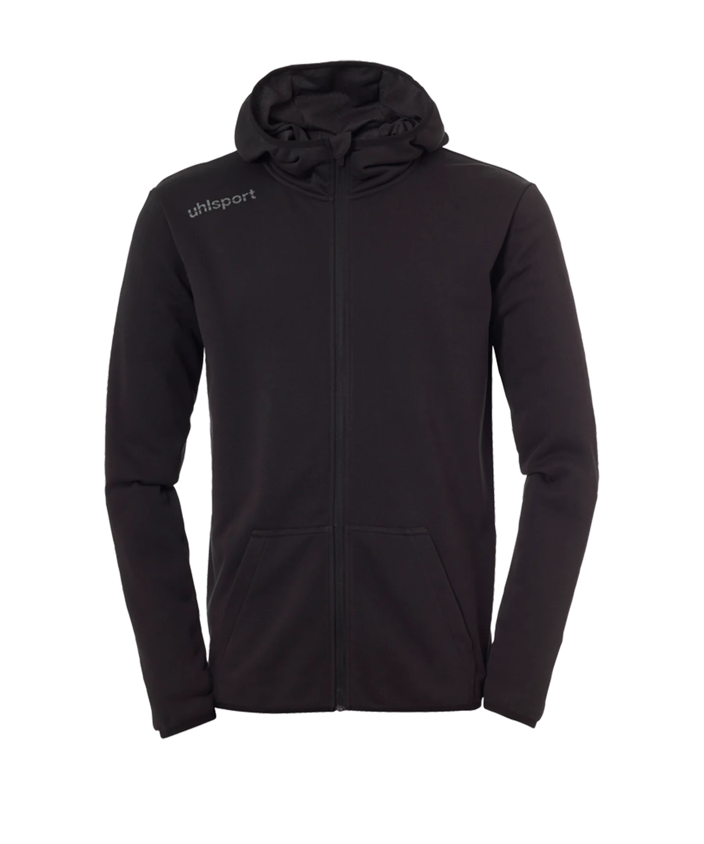 uhlsport Essential Kapuzenjacke Schwarz F01