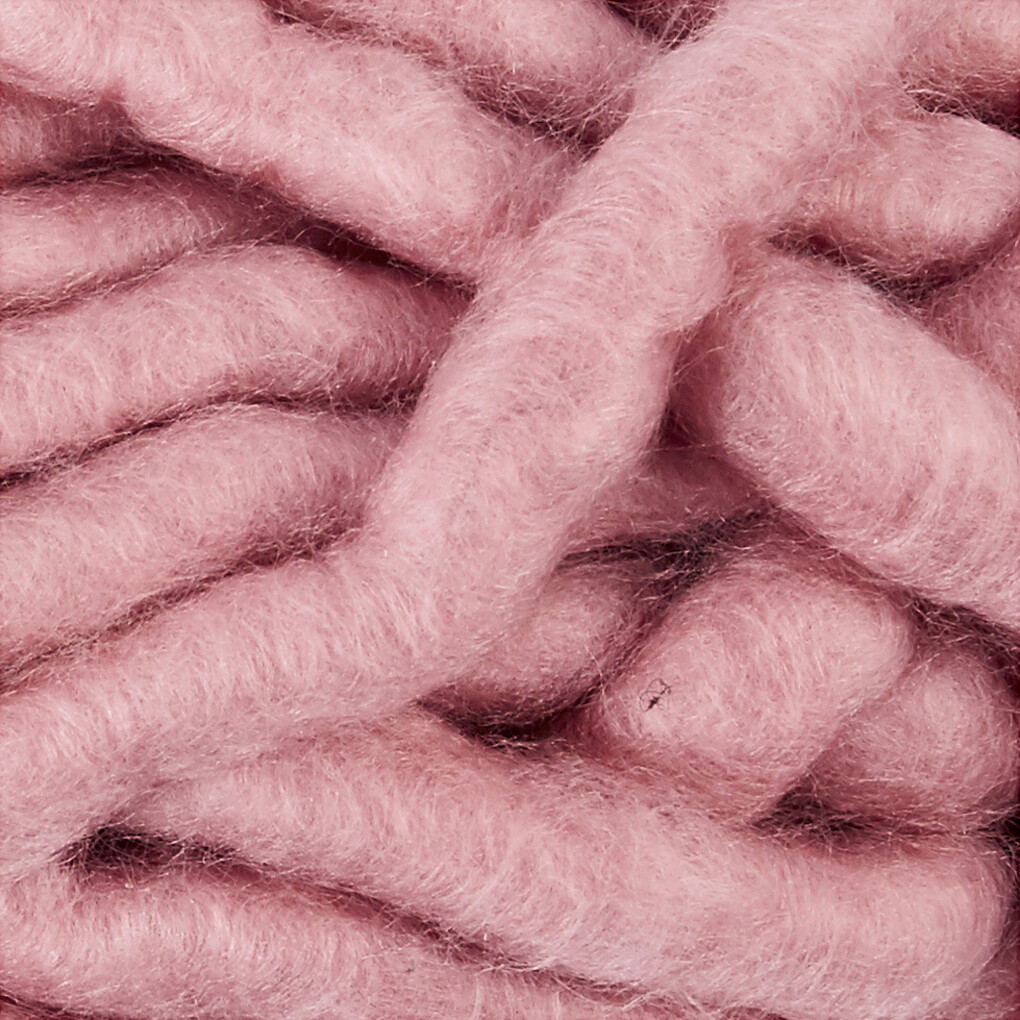 Xl Kæmpe Akryl Garn - Polyacryl - L 17 M - Manga - Rosa 200 G