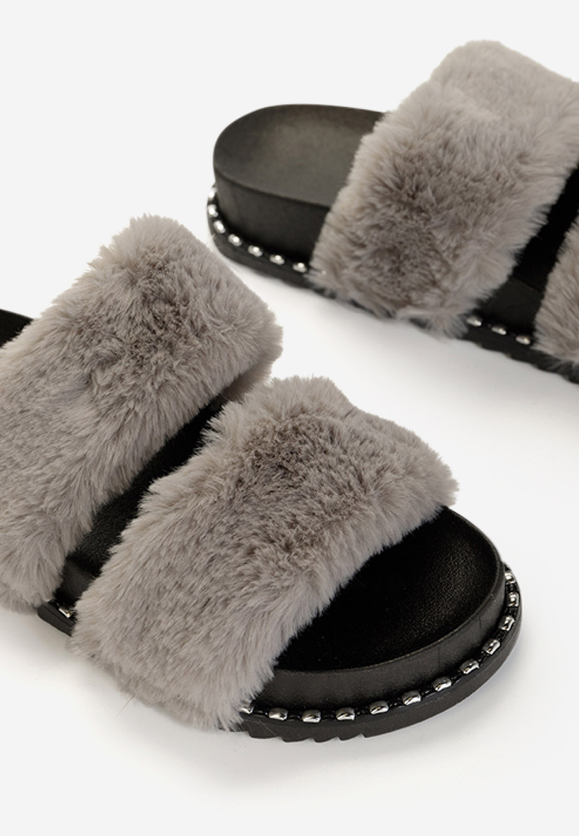 Mules femme gris Kaila