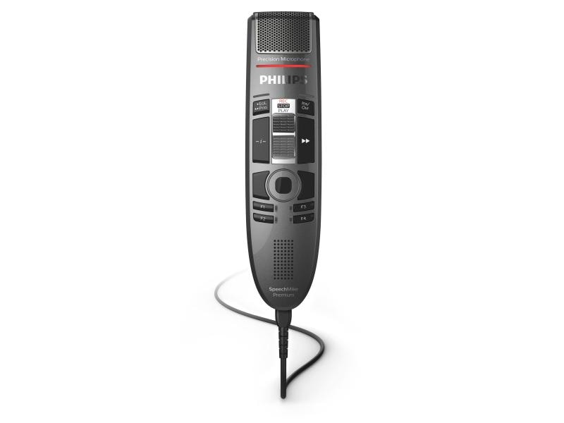 Philips Diktiermikrofon SpeechMike Premium Touch SMP3720 Professionelles Diktiermikrofon