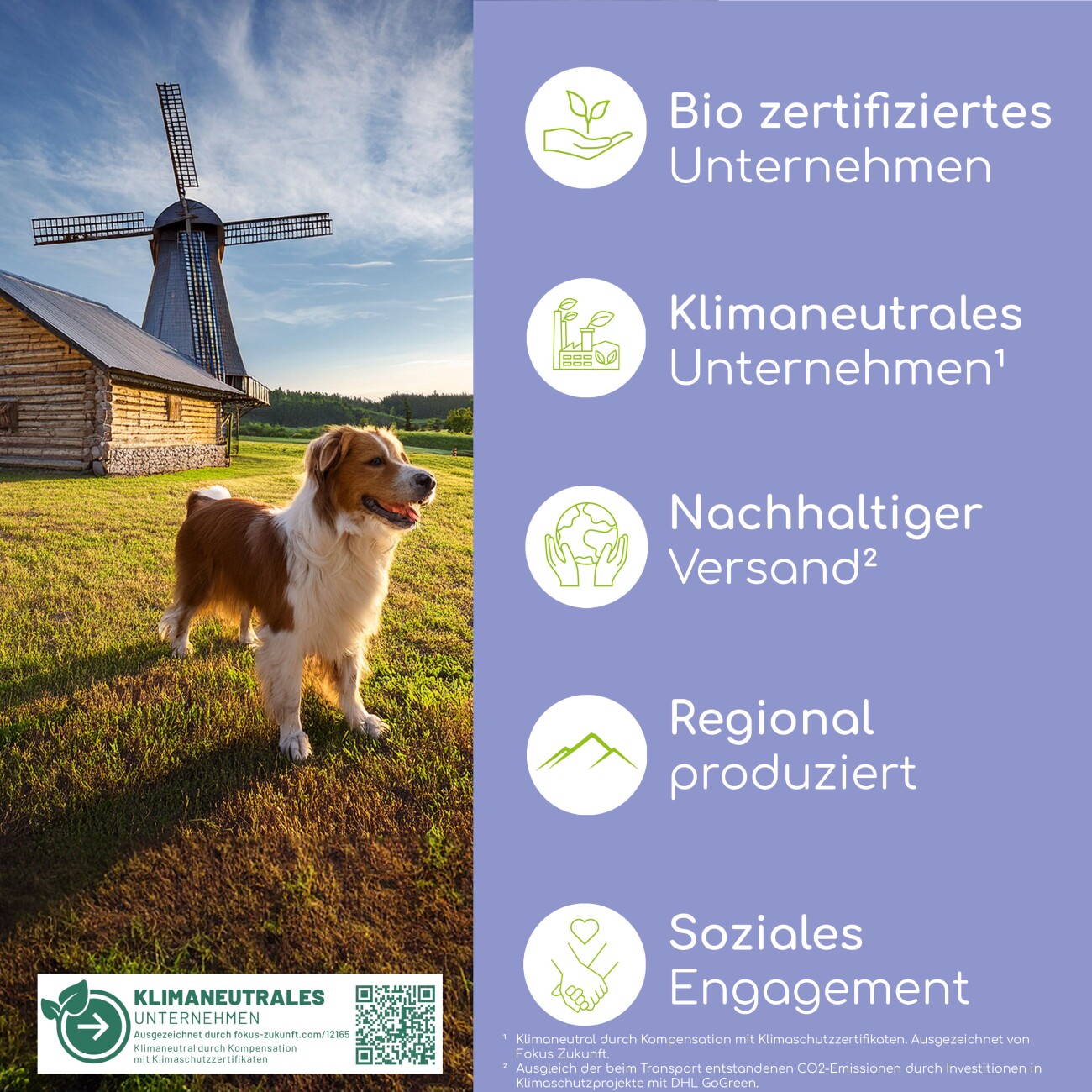 Wolfsbacher Natur Bio Leinsamen Pellets