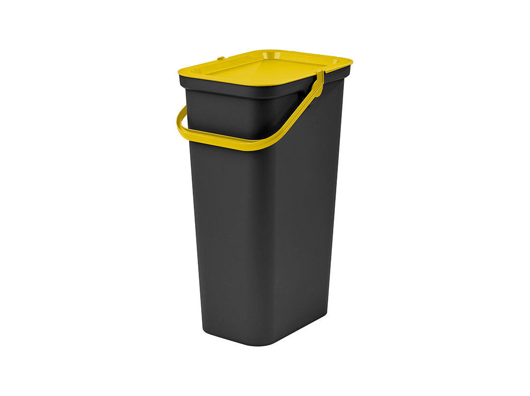 BALDE ECOPONTO COM ALÇA ACTUEL AMARELO 25L