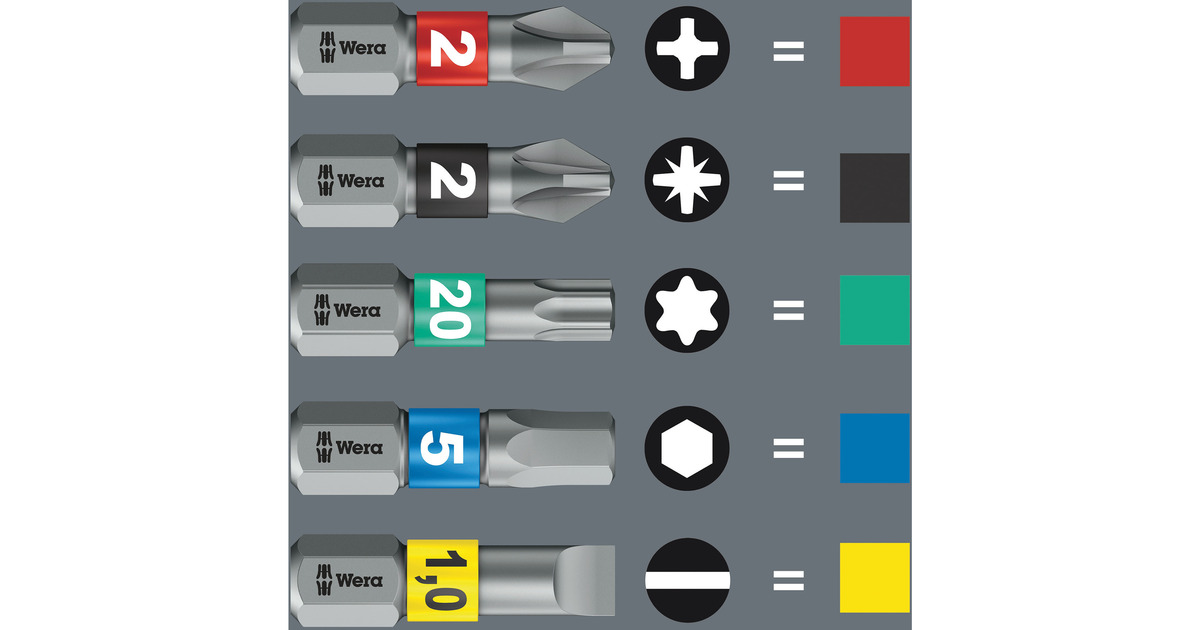 WeraTool-Check PLUS 2, 39‑delig bitset  (Zwart/groen)