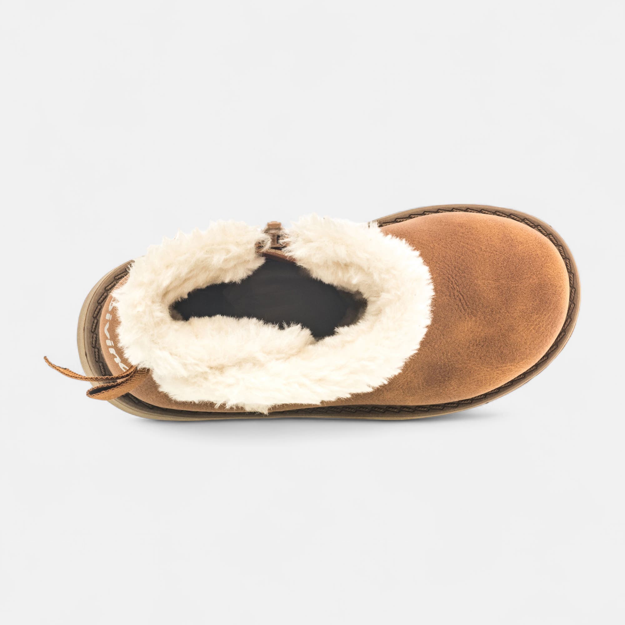 Bottes Fille cognac