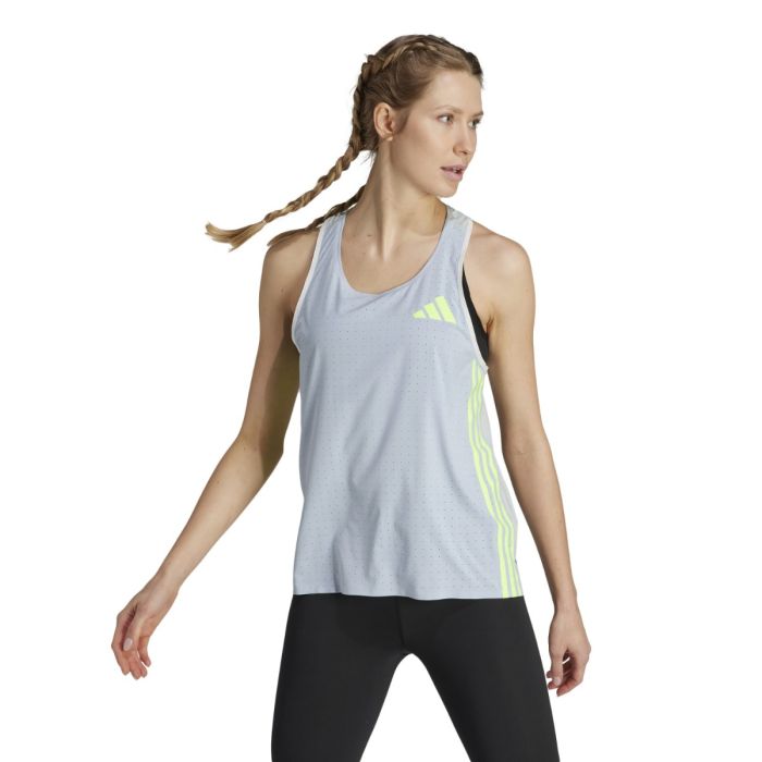 adidas Dame Singletter Promo Tank Blå