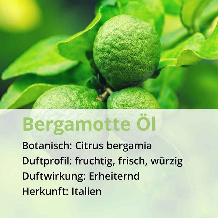 Bergamotte Öl naturrein ätherisch, 10 ml