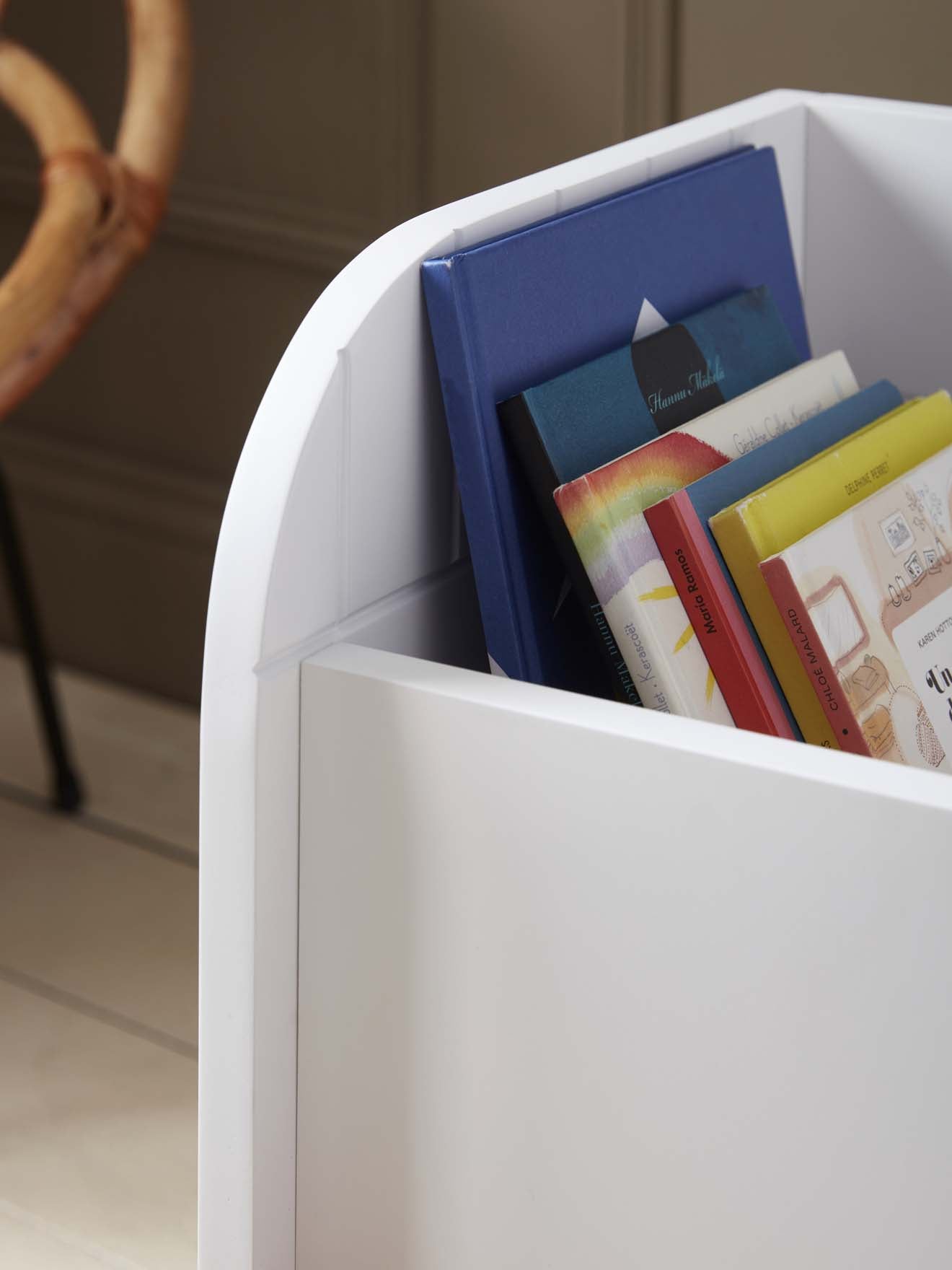 Bac à livres bois