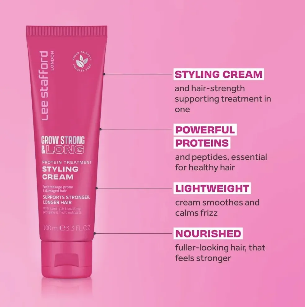 Lee Stafford Lee Stafford Grow Strong & Long Protein Treatment Styling Cream