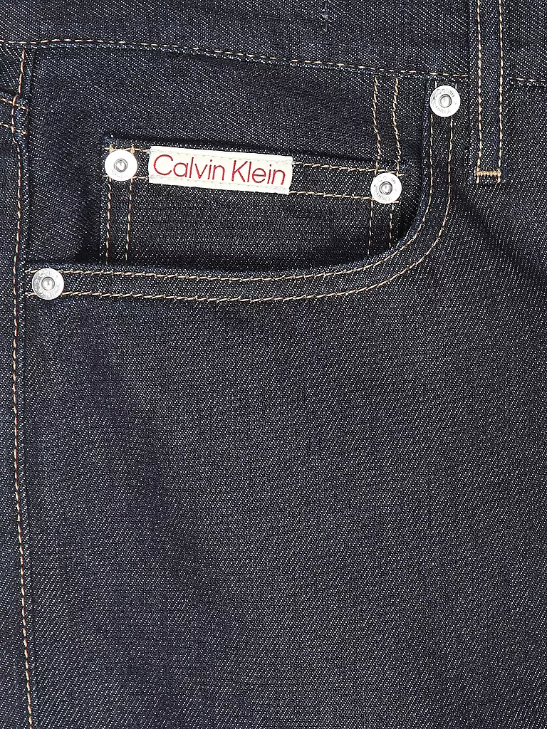 CALVIN KLEIN JEANS Jeans Straight FIt dunkelblau