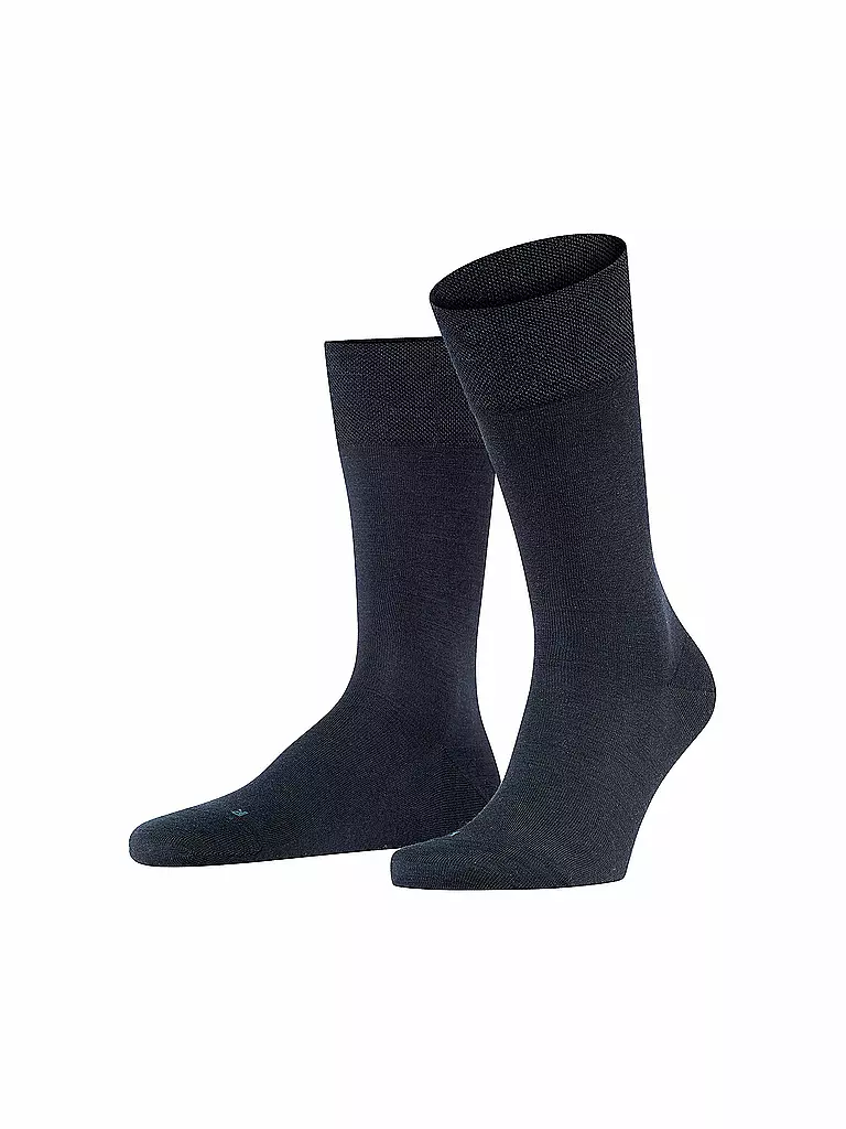 FALKE Herren Socken Sensitive Berlin dark navy dunkelblau
