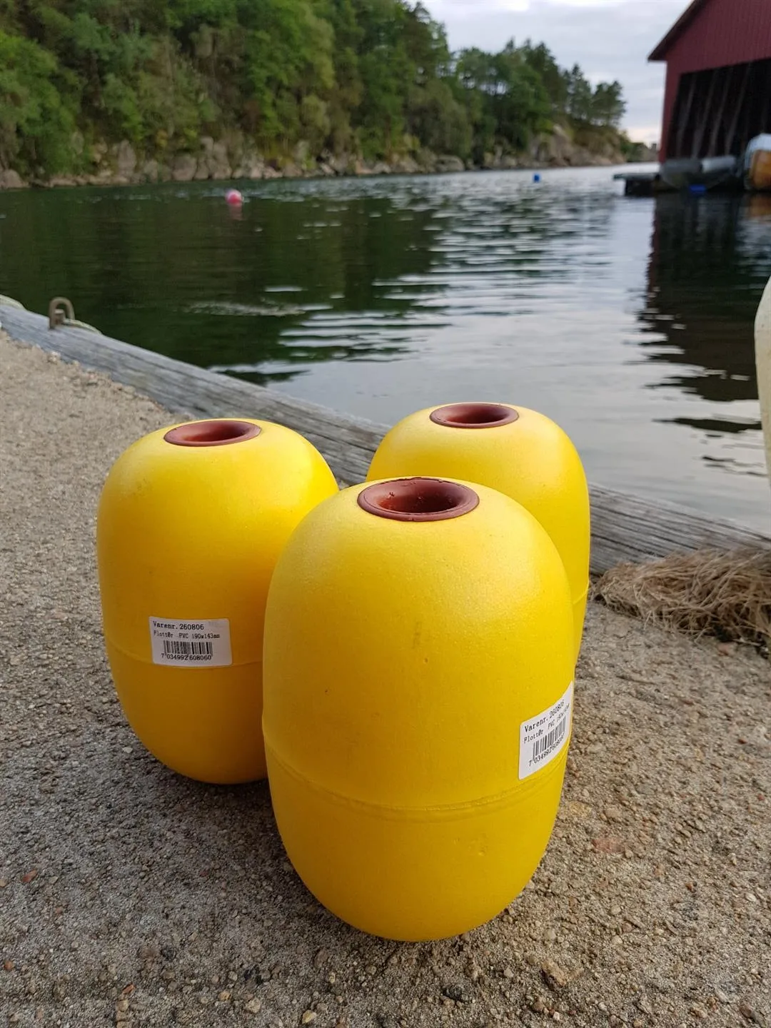 CAL Cal Flottør Pvc 190x143mm Oppdrift Til Teiner Og Garn