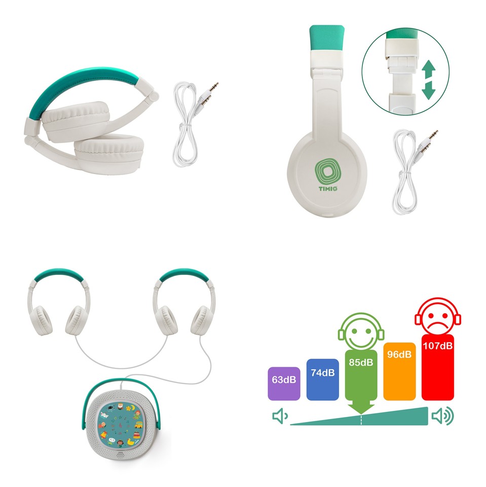 Timio - Foldbare Hovedtelefoner