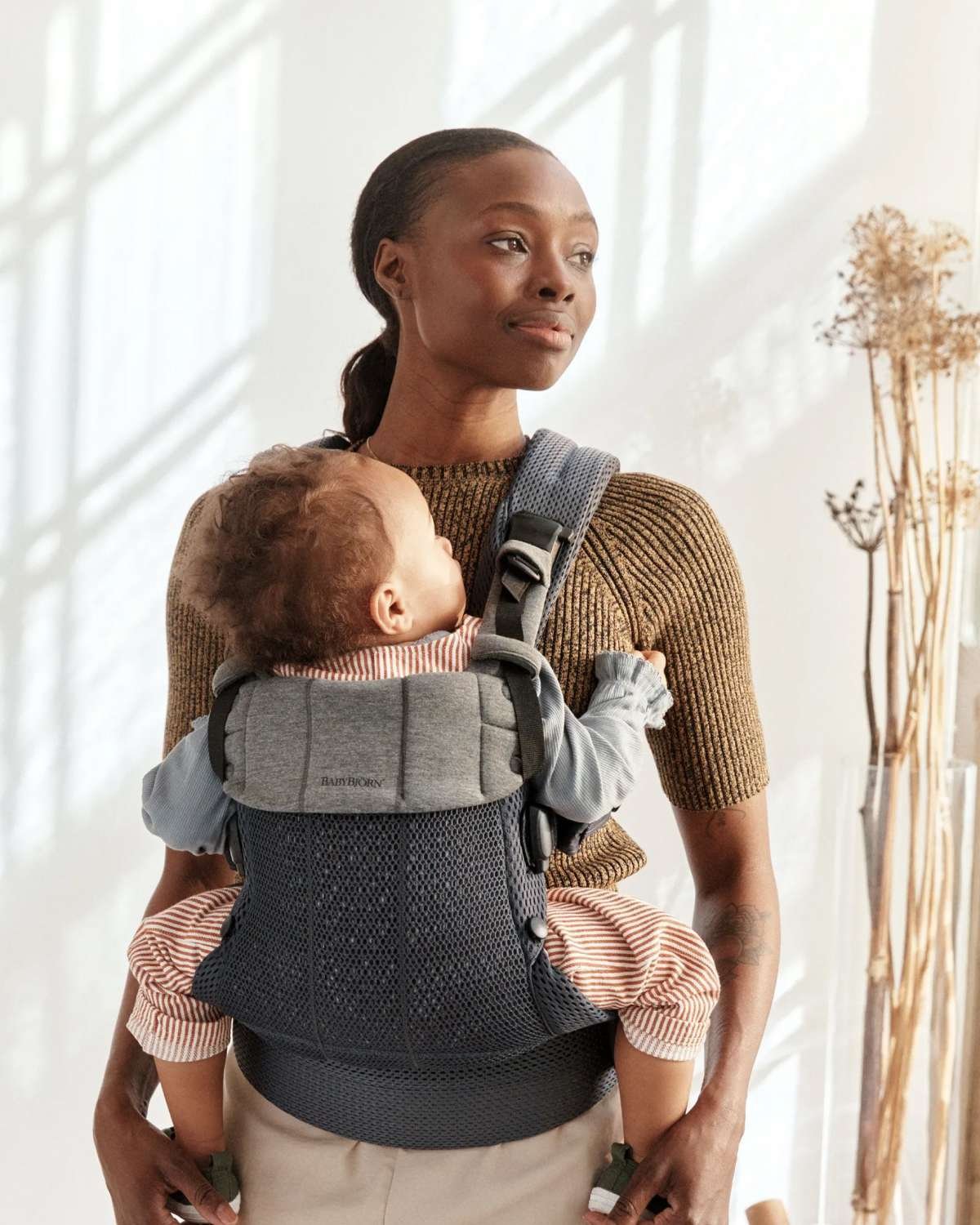 Bæresele Harmony – Front & Rygg – Ekstra Ryggstøtte | Baby Carrier 0-3år