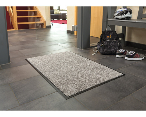 Deurmat op maat Proper Tex grijs 90 cm breed (per meter verkocht)