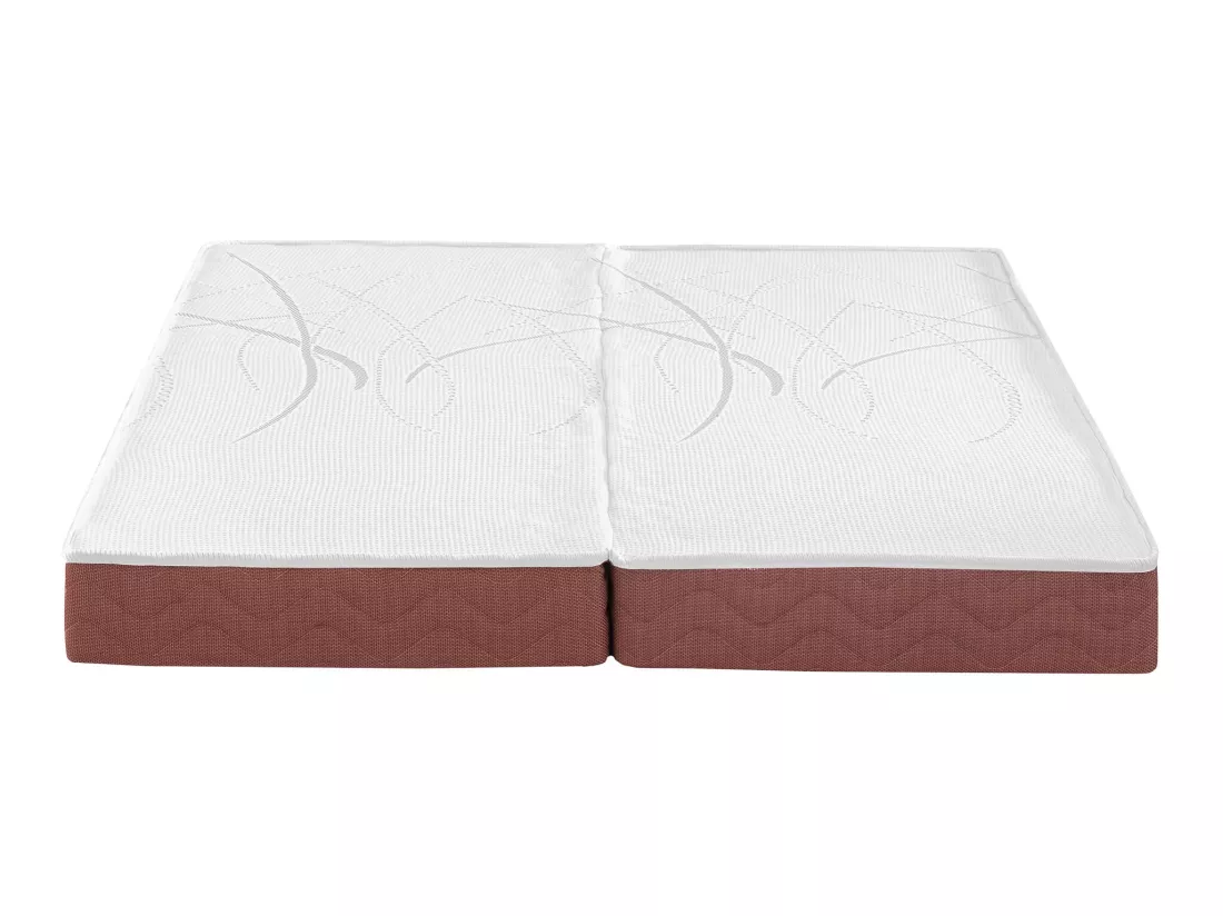 Matelas clic-clac 100% latex Crépuscule 400 - SOMEO 70+70x200
