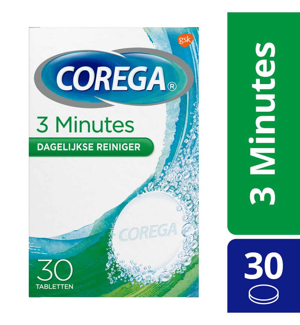 Coregatabletten 3 minuten (30 stuks)
