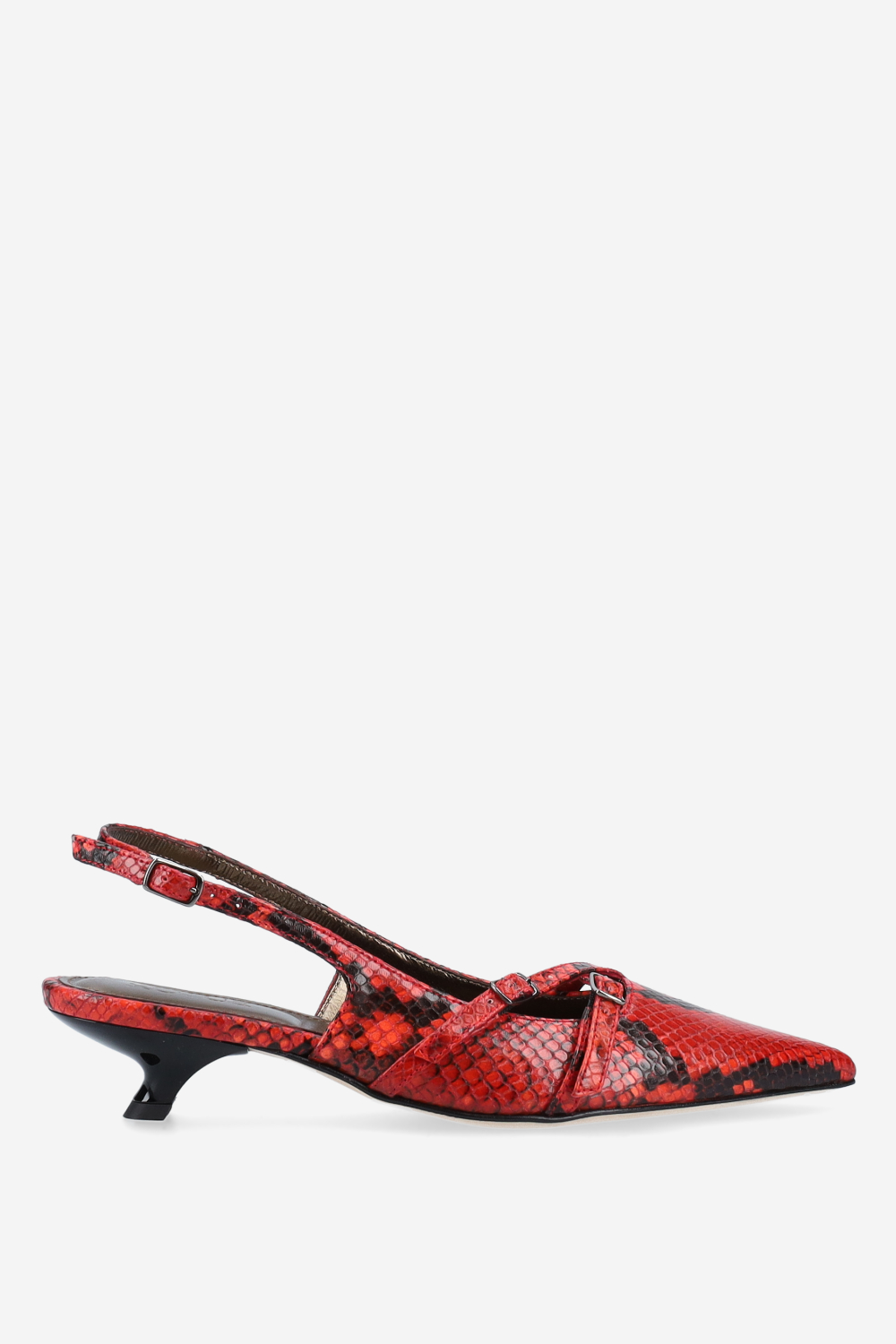 Dumb love leather slingbacks