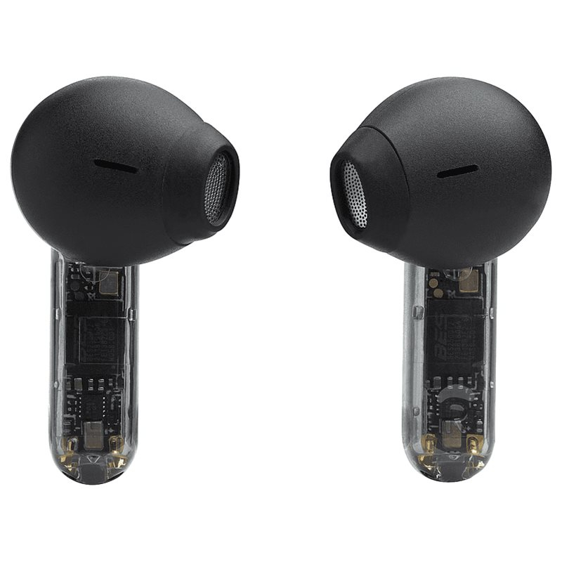 Tune Flex Ghost Edition TWS (ANC) Wireless Bluetooth Kopfhörer In-Ear Headset mit Active Noise Cancelling (JBLTFLEXGBLK) - Schwarz