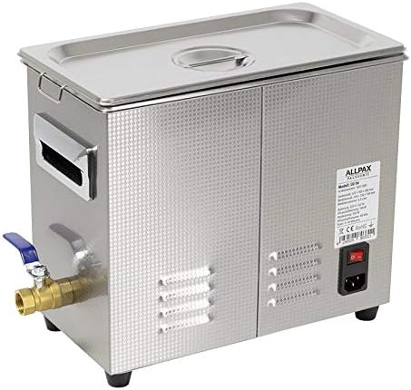 Allpax PALSSONIC Eco Ultraschallreiniger UD06, 6,5 Liter - mit Heizung - Reinigung klein- bis mittelgroßen Gegenständen wie Werkzeugteile, medizinische Instrumente etc.