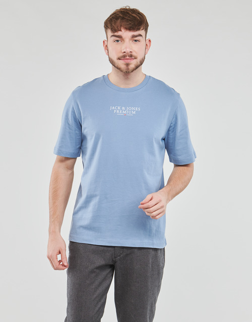 Jack & Jones - JPRBLUARCHIE SS TEE CREW NECK - Bleu