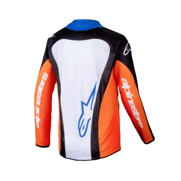 Alpinestars - Maillot enfant Youth Racer Melt Orange / Bleu / Noir