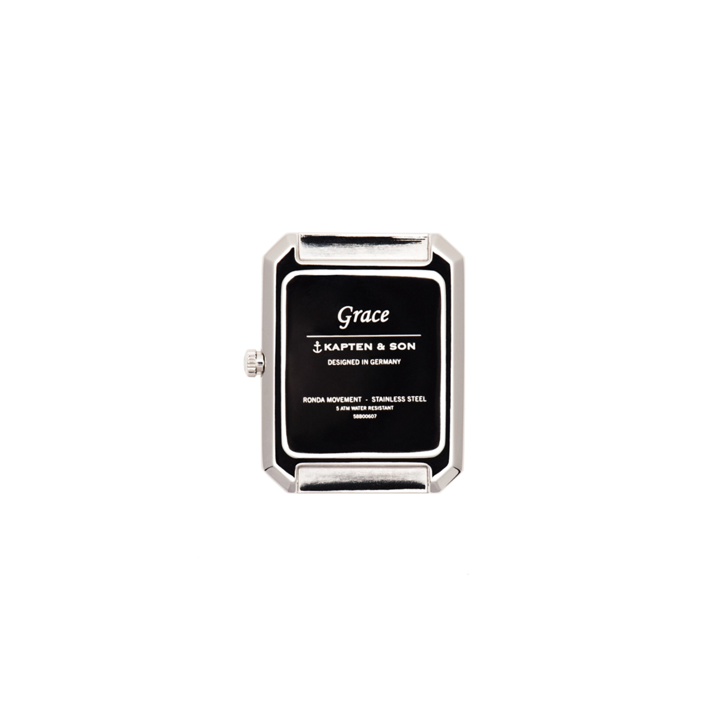 Grace Silver Brown Woven Steel
