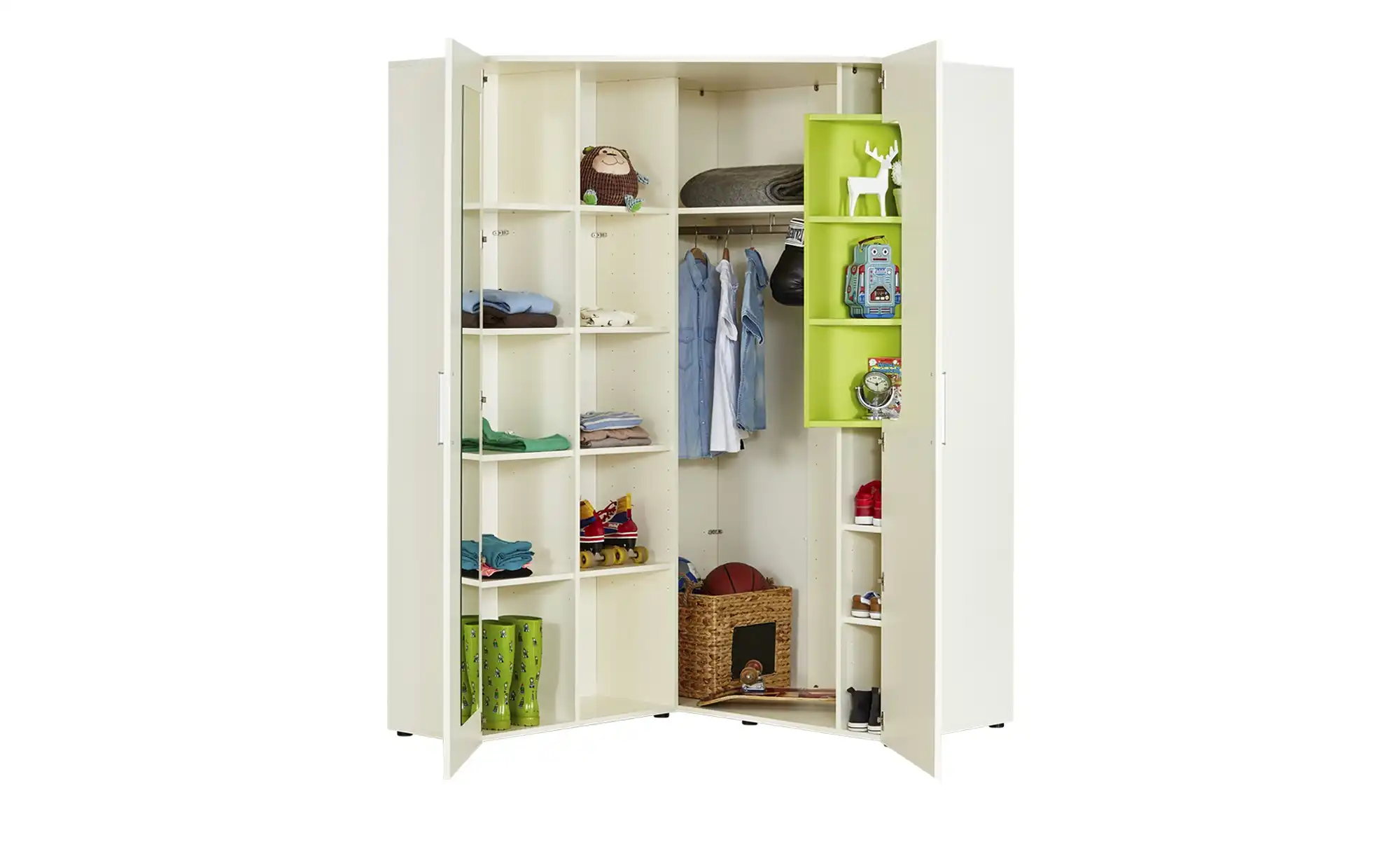 Eckkleiderschrank Maddox